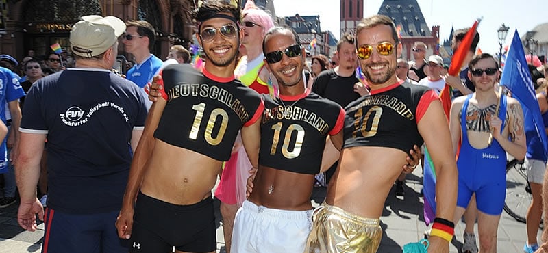 Frankfurt Gay Pride Hot German Guys In A City That Loves
