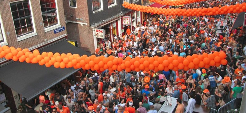 🇳🇱 Kings Day Amsterdam 2023 Night Street Party Koningsdag