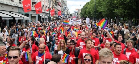 Oslo Gay Pride 2025 With Food, Beer Tents & A Small Market