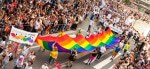 Pride parade in Stockholm