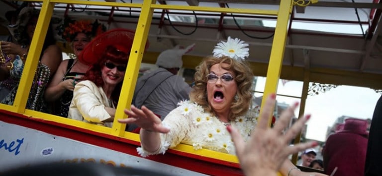 The New Orleans Gay Easter Parade 2023 with Easter Bonnet Contest