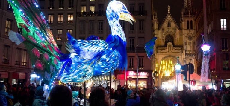 Lyon Fete des Lumières 2024