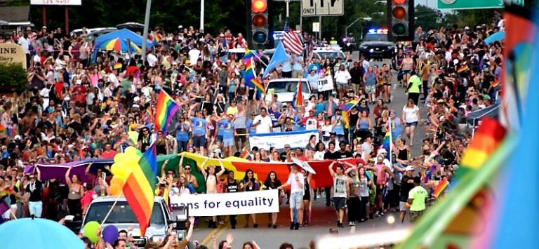 gay pride parade 2021 route