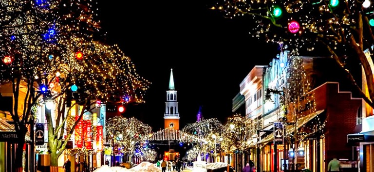 Marché de Noël de Savannah et défilé des lumières du port en bateau 2024