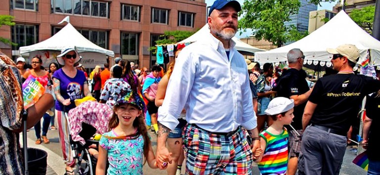 Cleveland Pride Ohio Stolz auf den CLE 2023 mit einer farbenfrohen Parade