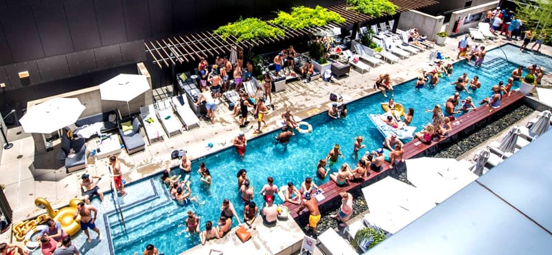 W Austin Hotel Austin Pride Pool Parties 2024