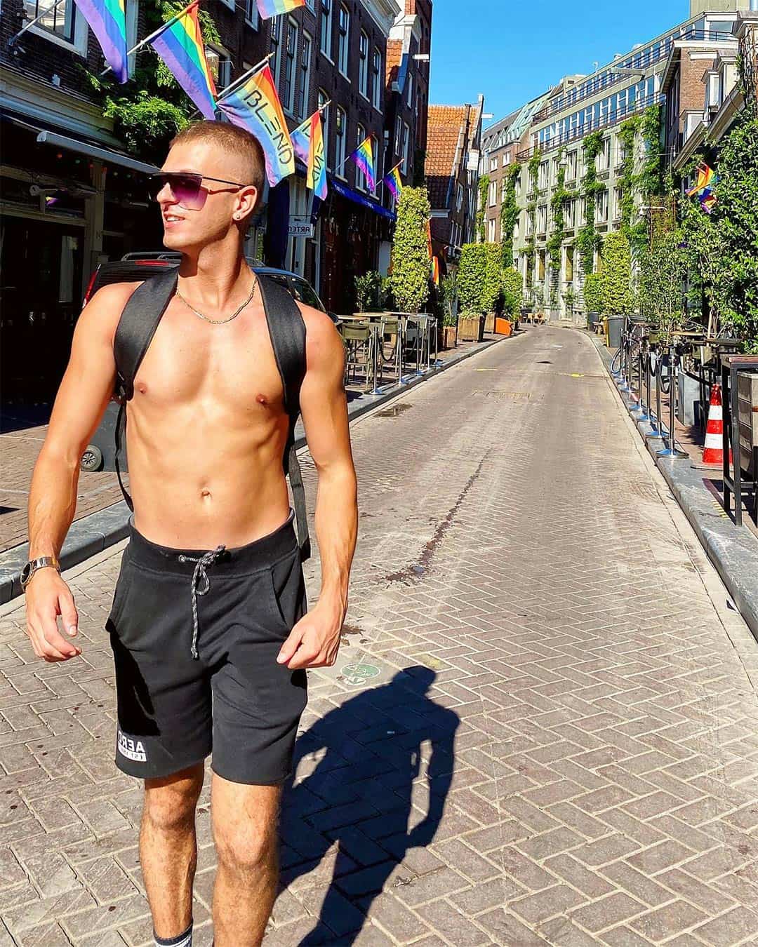 Exploring Reguliersdwarsstraat, Amsterdam's gay district