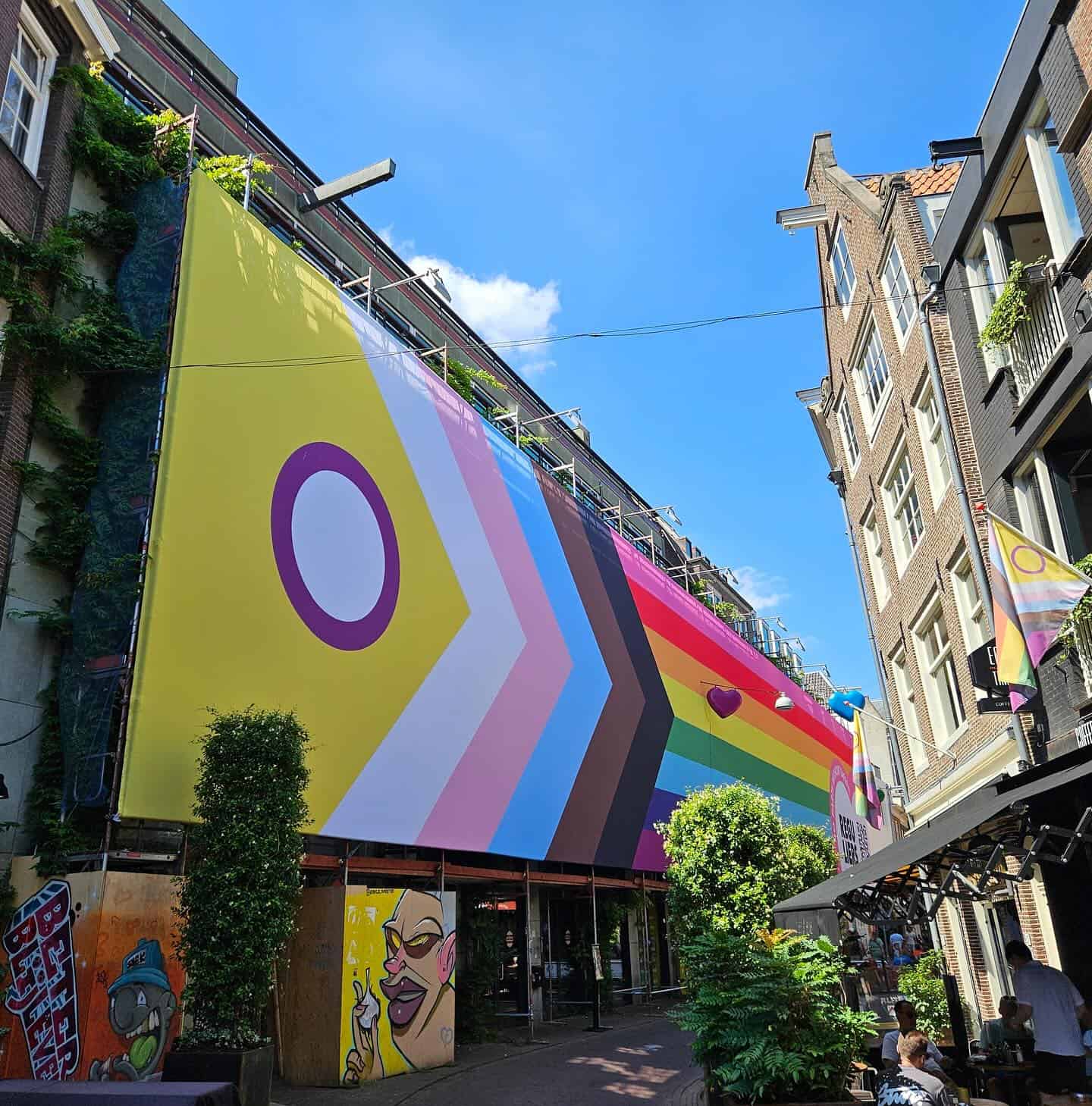 Amsterdam's gay district